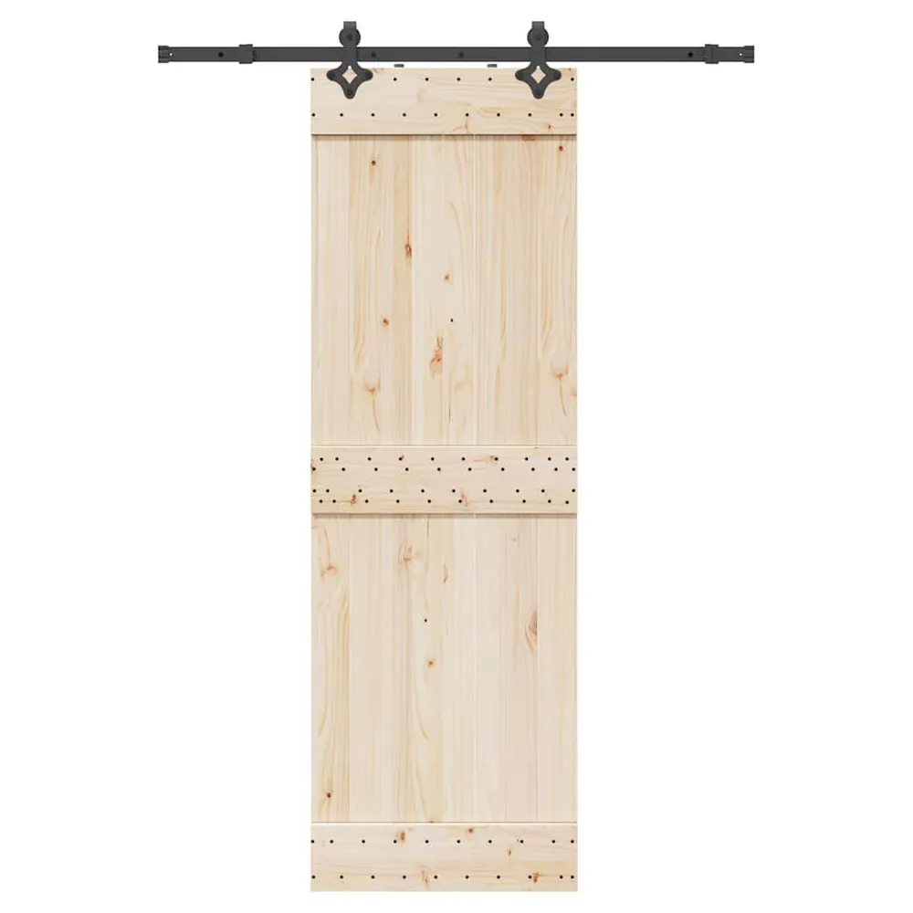 System do montażu drzwi przesuwnych, 152,5 cm, stal, czarny