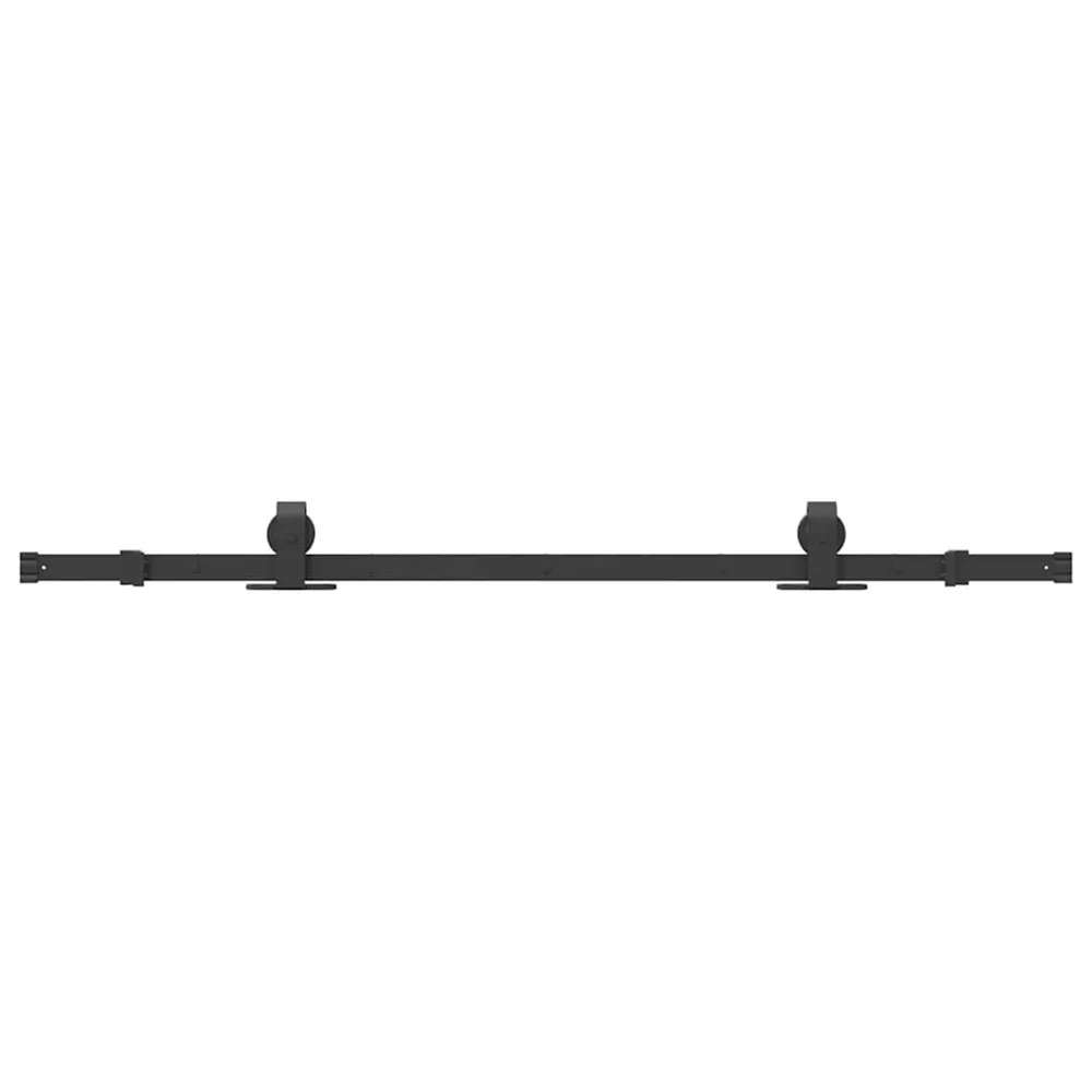 System do montażu drzwi przesuwnych, 152,5 cm, stal, czarny