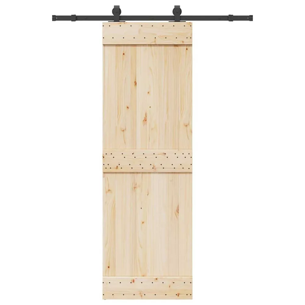 System do montażu drzwi przesuwnych, 152,5 cm, stal, czarny