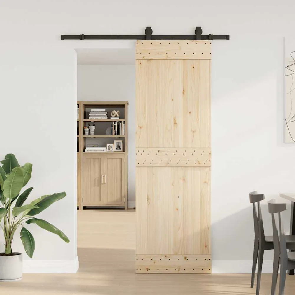 System do montażu drzwi przesuwnych, 152,5 cm, stal, czarny