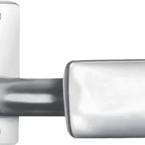 Gałka drzwiowa AMF 485 jasny metal F1 / kolor srebrny ( 3311121001 )