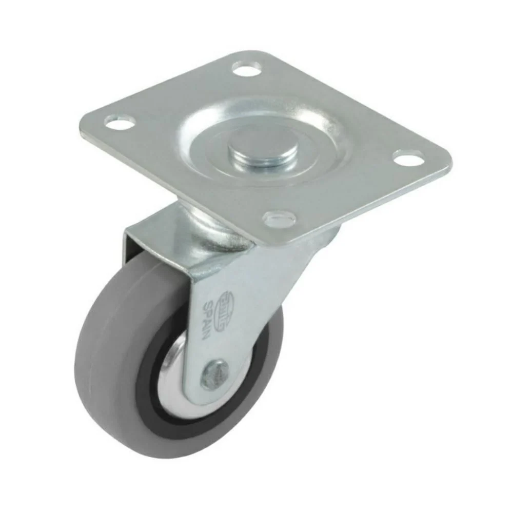 Kółka gumowe meblowe Ø40mm AMIG