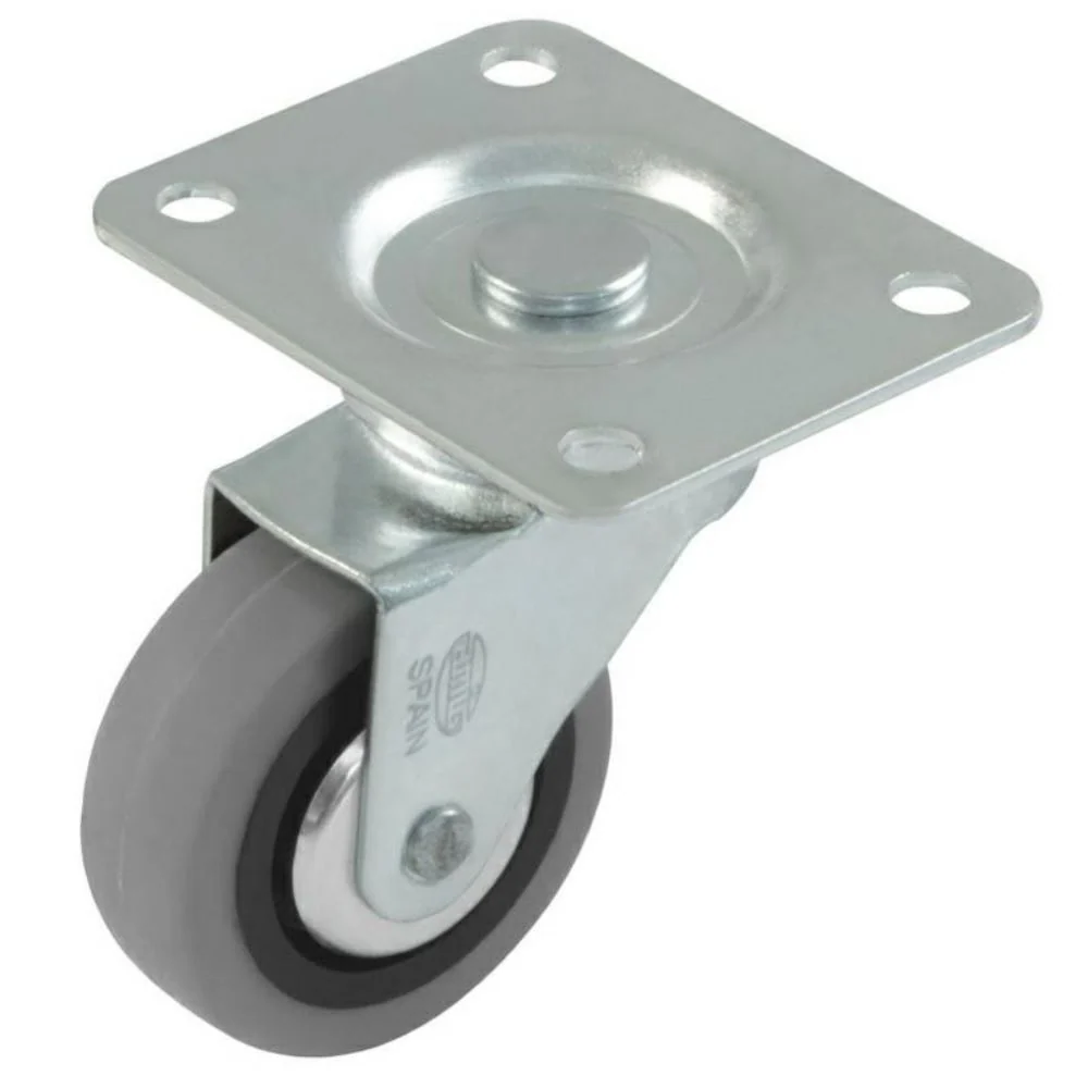 Kółka gumowe meblowe Ø60mm AMIG
