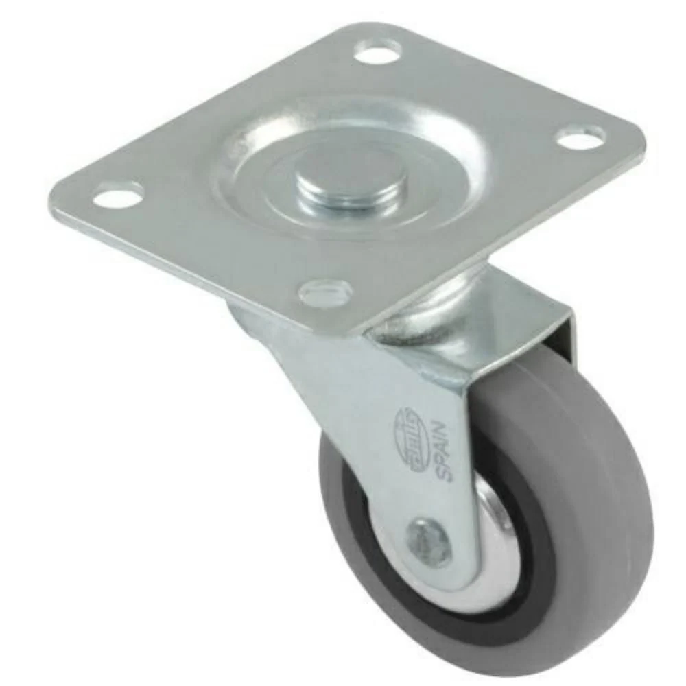 Kółka gumowe meblowe Ø60mm AMIG