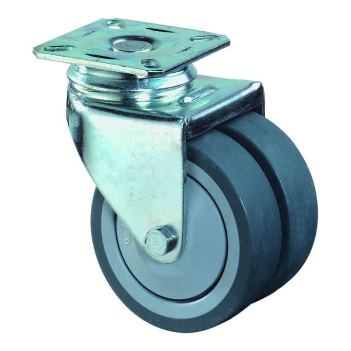 BS ROLLEN Podwójne kółko skrętne 50 mm 60 kg ( 3000275275 )