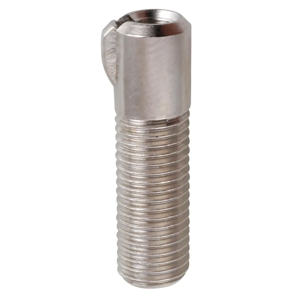 Regulacja wiertarki śrubowej. Mosiądz niklowany 2,9 mm M 6 x 21,6 Fix Nippel