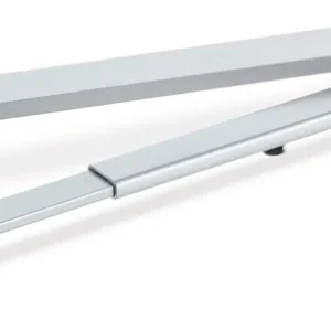 GEZE Łącznik ECturn srebrny Głębokość oścież 0-100 mm ( 3000255330 )