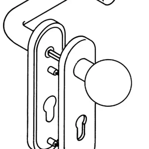 Zestaw przeciwpożarowy HEWI 111R13.113 Plastic 90 D/K ( 3000204165 )