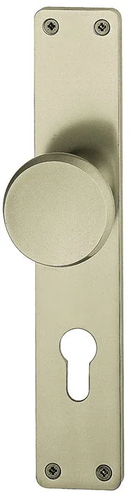 HOPPE Pokrętło z długą płytką 54/202 Aluminium F2 72 mm ( 3000252039 )