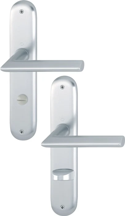HOPPE zestaw długich rozet Stockholm 1140/273P Aluminium F1 ( 3000252630 )