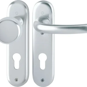 HOPPE Zestaw krótkich rozet Tôkyô 53/273KP/1710 Aluminium F1 ( 3000252602 )