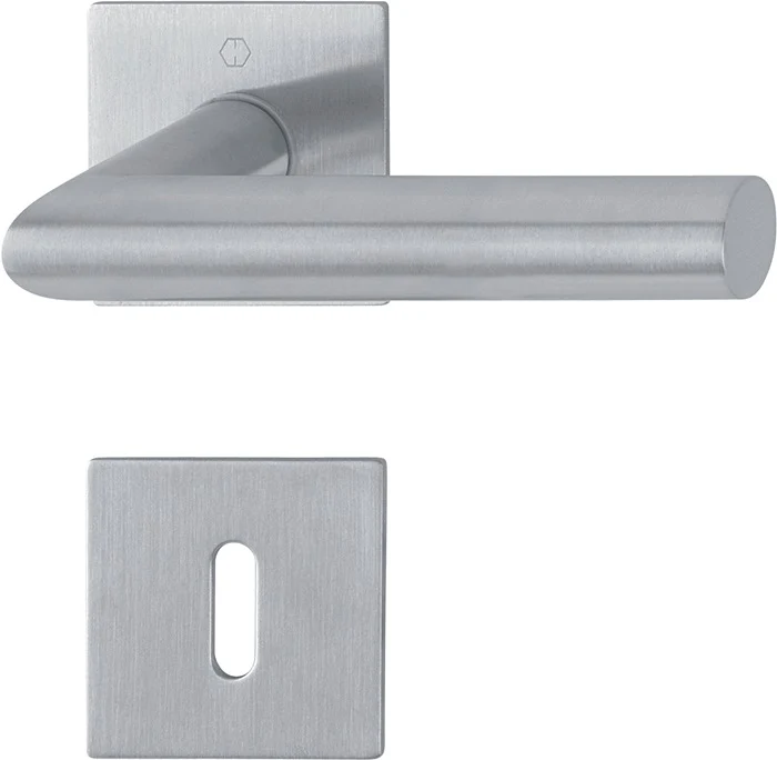 HOPPE Zestaw rozet Amsterdam E1400Z/848N/848NS Stal nierdzewna F9714M ( 3000209764 )