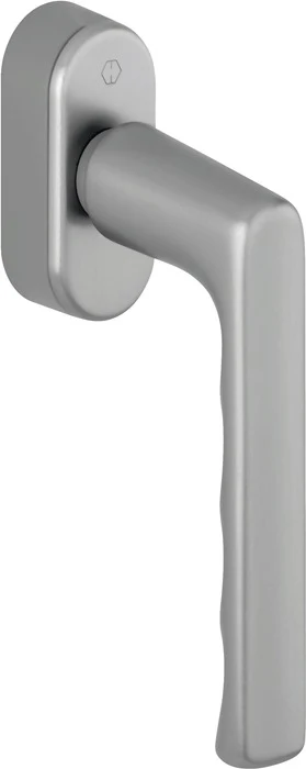 Klamka okienna HOPPE Hamburg 0700/UD9020 Aluminium F9 / kolor stalowy ( 3000203981 )
