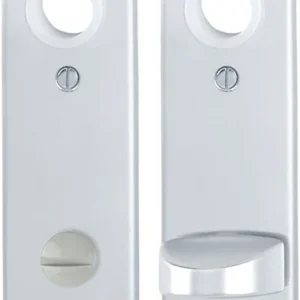 Para krótkich płyt tylnych HOPPE 202KP aluminium F1 ( 3000252021 )