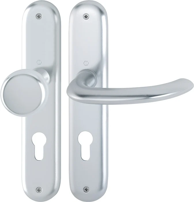 Zestaw długich płyt HOPPE Marseille 53/273P/1138 Aluminium F1 ( 3000252629 )