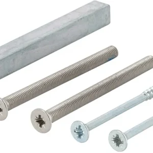 Zestaw mocujący HOPPE Sertos(R) GG-WC 60-65 mm M5 x 75 + 4.0 x 70 ( 3000209943 )