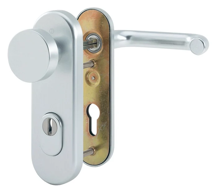Zestaw przeciwpożarowy HOPPE Paris FS-58/3332KZA/353K-1/138F Aluminium F1 D/K ( 3000251139 )