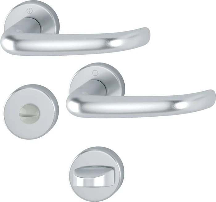 Zestaw rozet HOPPE San Francisco 1301/42KV/42KVS Aluminium F1 ( 3000202002 )