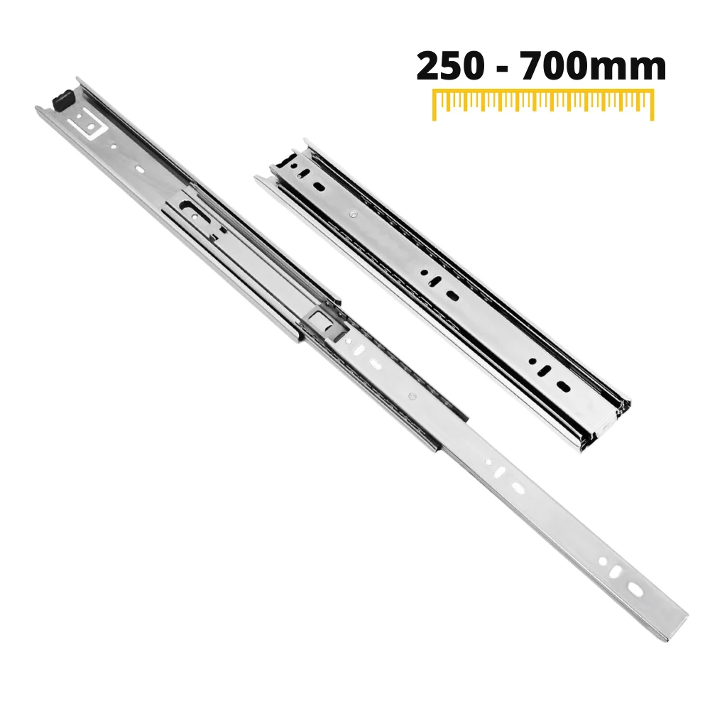 Komplet prowadnic kulkowych H45 do szuflady NTP