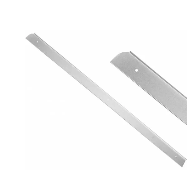 Listwa boczna do blatu o profilu R-15 - 28mm anodowana srebrna NTP