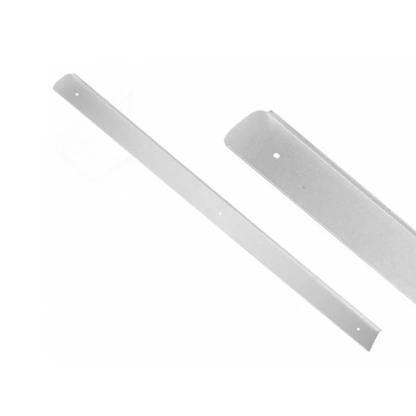 Listwa boczna do blatu o profilu R-5.5 - 38mm anodowana srebrna NTP