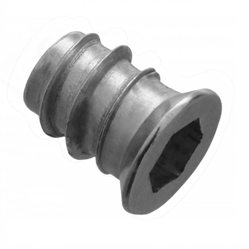 Nakrętka M6 z gwintem zewnętrznym 10x13mm - 100 sztuk NTP