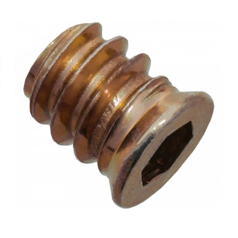 Nakrętka M6 z gwintem zewnętrznym 10x13mm - 1000 sztuk NTP