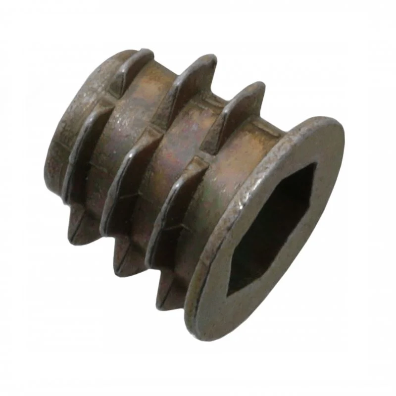 Nakrętka M6 z gwintem zewnętrznym 8x10mm - 1000 sztuk NTP