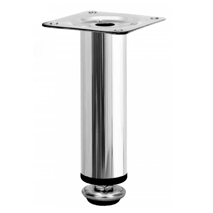 Nóżka meblowa regulowana 150mm w kolorze chromu NTP