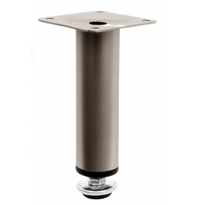 Nóżka meblowa regulowana 150mm w kolorze satyny NTP