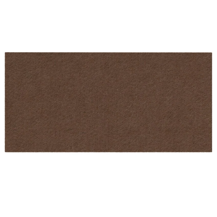 Podkładka filcowa samoprzylepna 120x240mm - Brązowa NTP