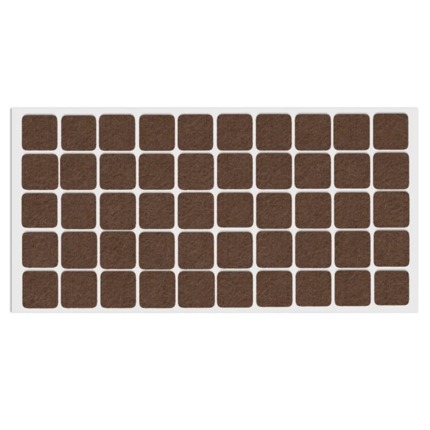 Podkładki filcowe do mebli samoprzylepne 20x20mm NTP