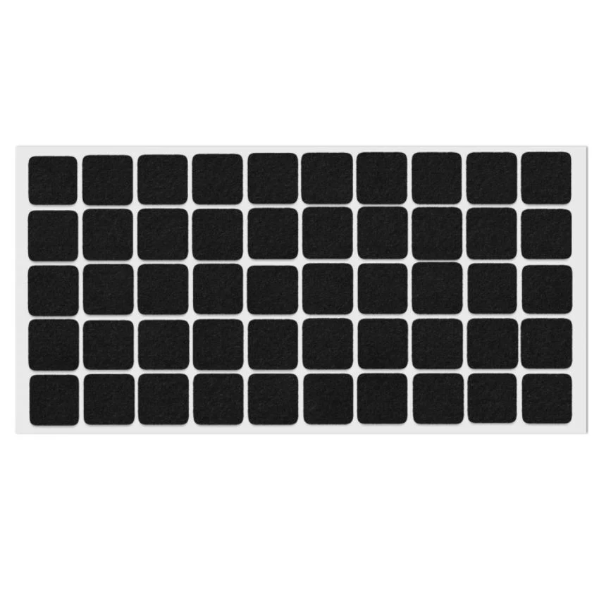 Podkładki filcowe do mebli samoprzylepne 20x20mm NTP