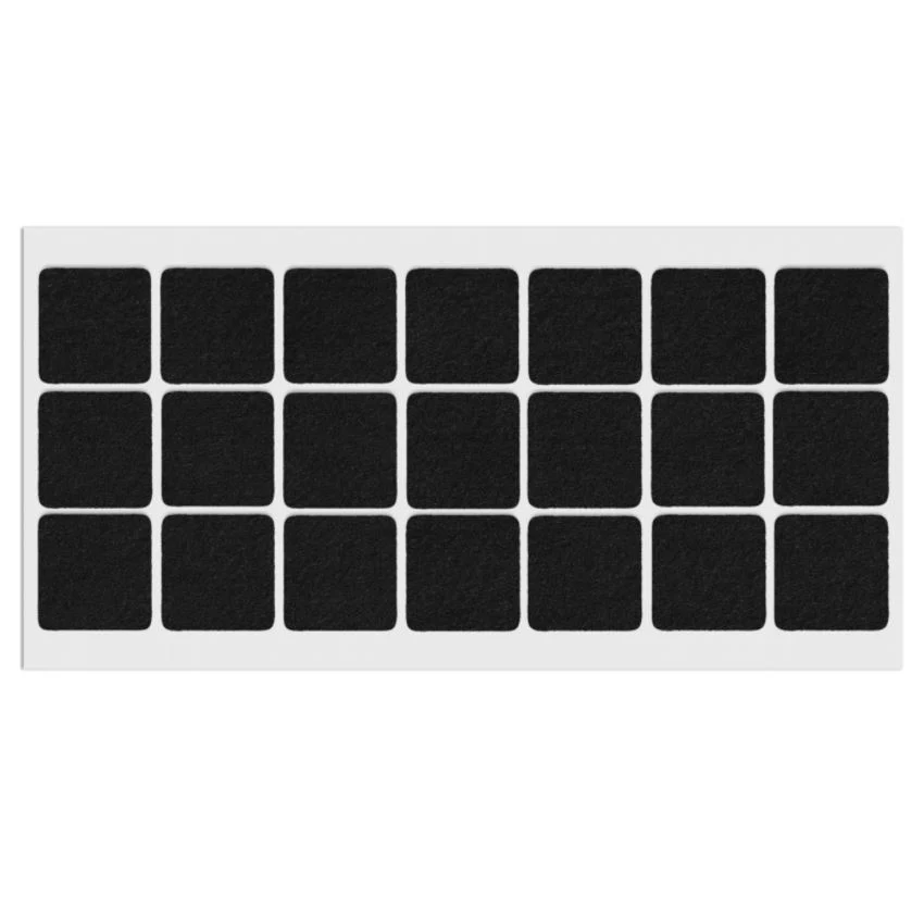 Podkładki filcowe do mebli samoprzylepne 30x30mm NTP