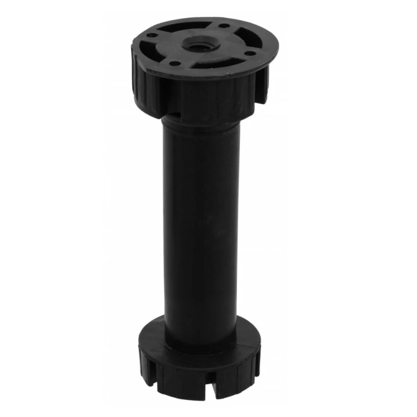 Regulowana nóżka kuchenna 150mm - Czarna NTP