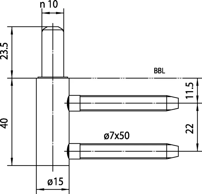 SIMONSWERK część ramowa V 3400 WF stal niklowana ( 3000255766 )