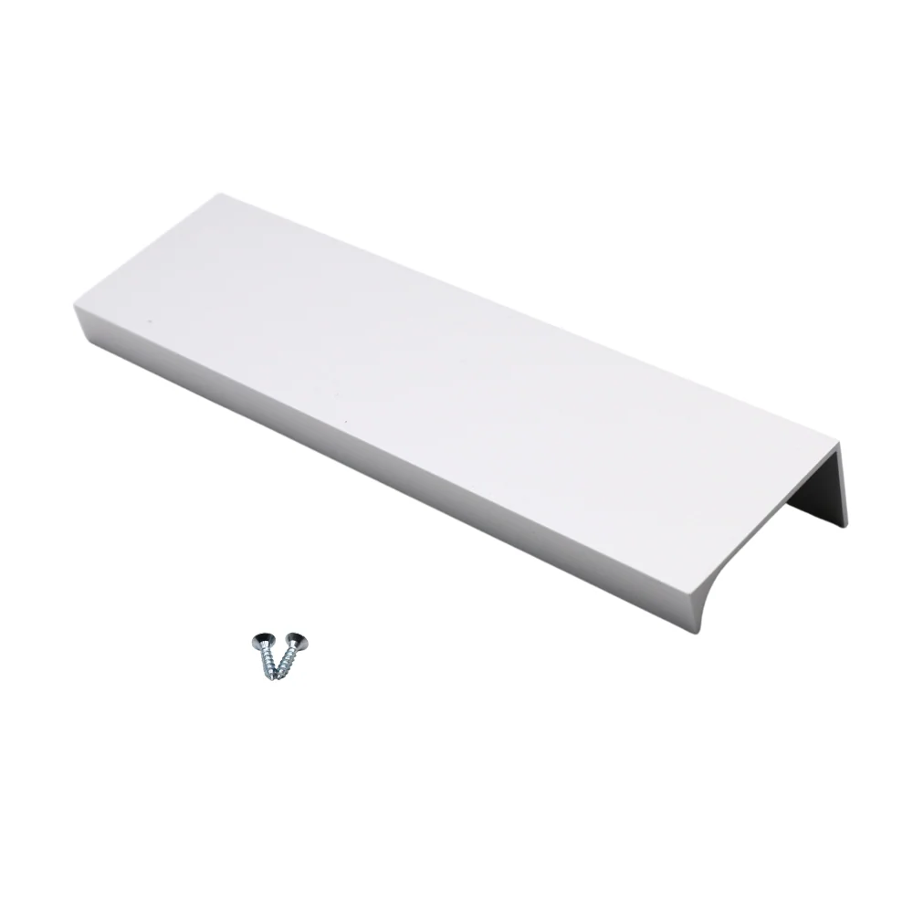 Uchwyty meblowe nakładane - Rozstawy 32/96/128mm - Aluminium
