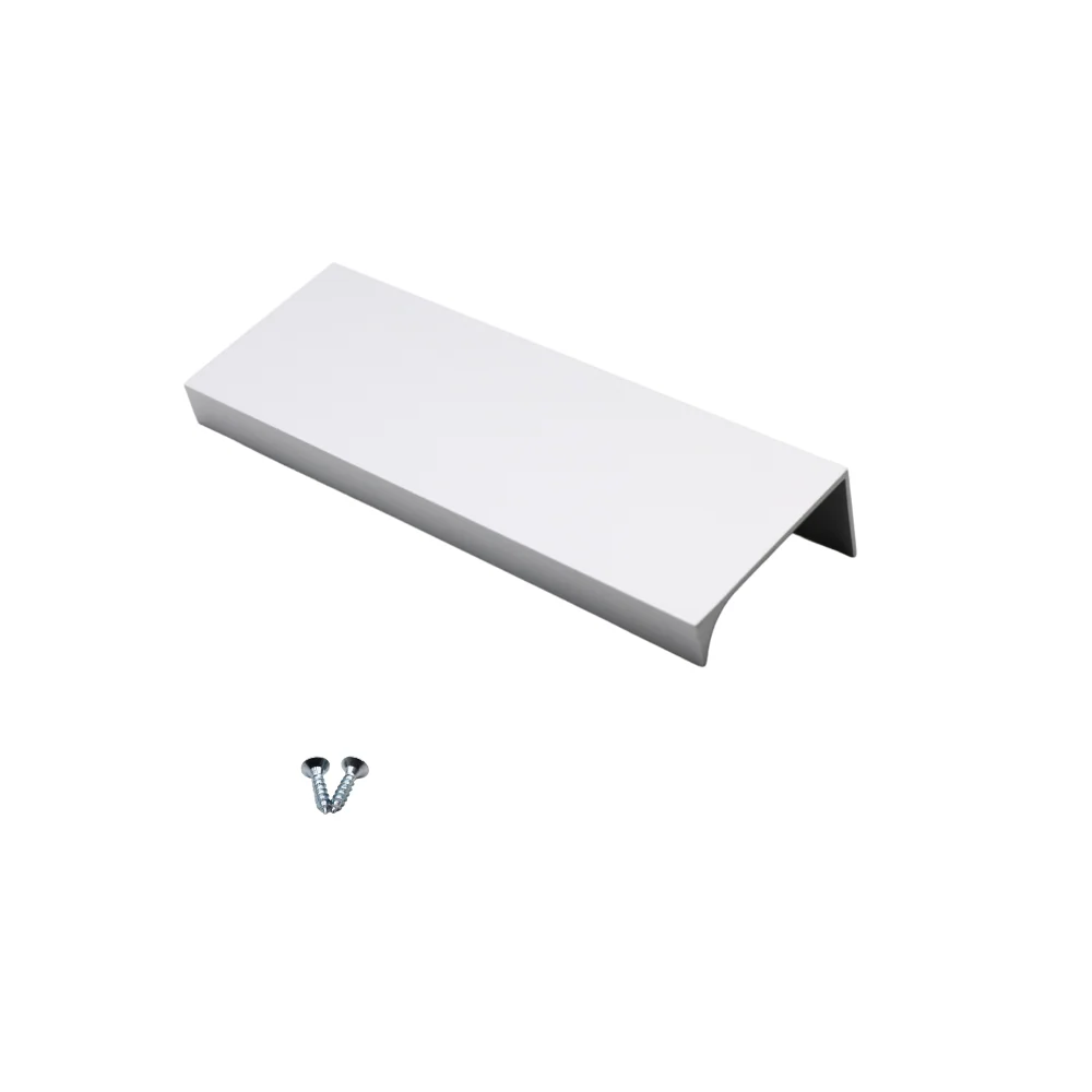 Uchwyty meblowe nakładane - Rozstawy 32/96/128mm - Aluminium