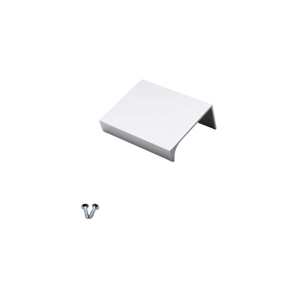 Uchwyty meblowe nakładane - Rozstawy 32/96/128mm - Aluminium