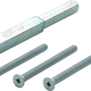 Zestaw mocujący HOPPE D/D szybki trzpień 2210/3310 grubość drzwi 82-87mm długość śruby M6x95 ( 8000346986 )