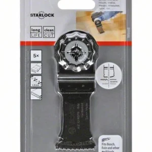 Brzeszczot do cięcia wgłębnego BOSCH AIZ 32 BSPB Szerokość 32 mm Głębokość cięcia wgłębnego 50 mm ( 4000908709 )