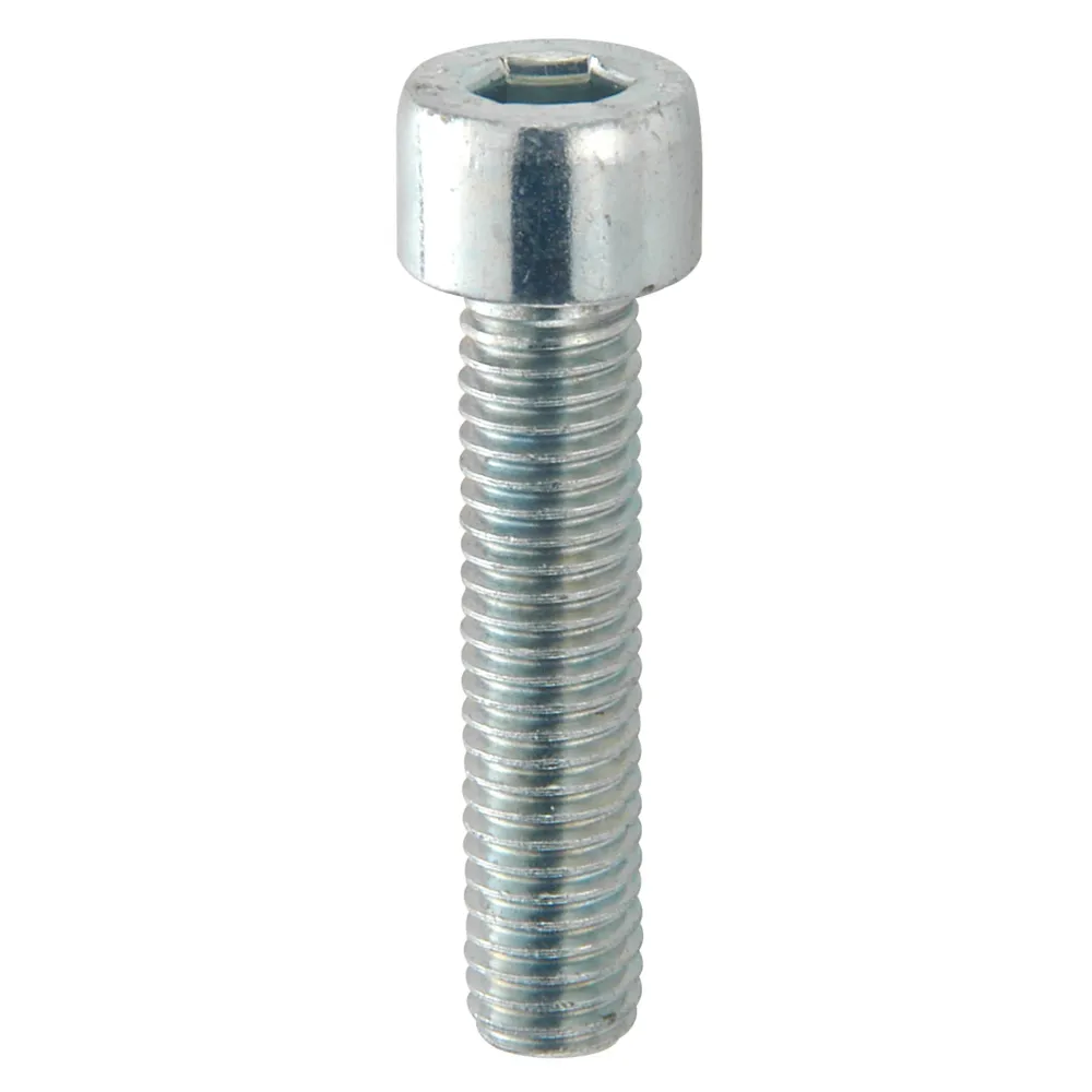 Gniazdo sześciokątne. Śruba zaciskowa M 8 x 30 mm ze stali ocynkowanej Fix Nippel