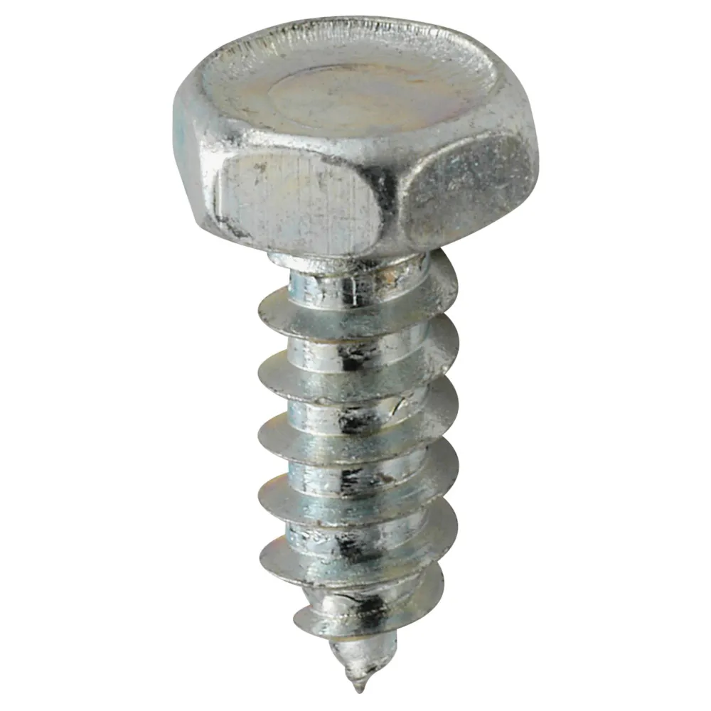 Wkręty do blachy, hartowana stal ocynkowana 4,8 x 13 mm Fix Nippel