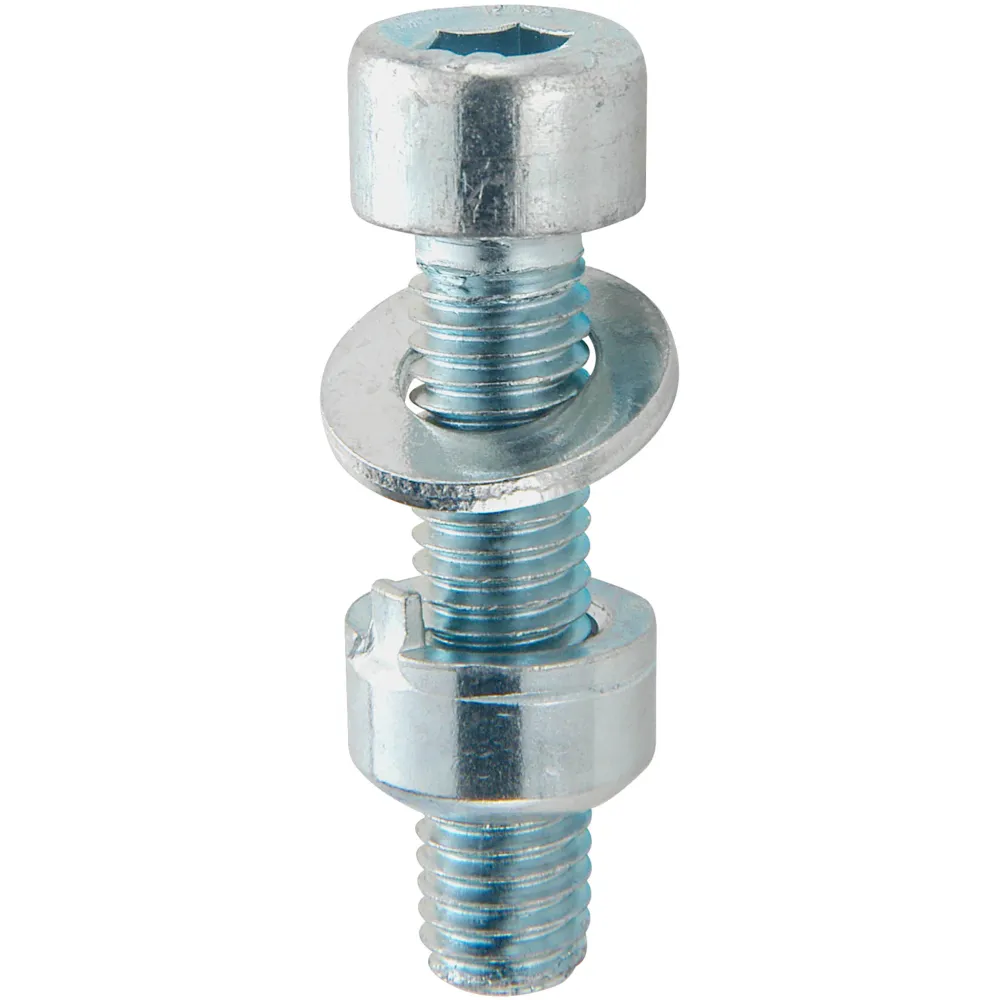 Zestaw śrub mocujących z gniazdem sześciokątnym M 8 x 35 mm, stal ocynkowana Fix Nippel