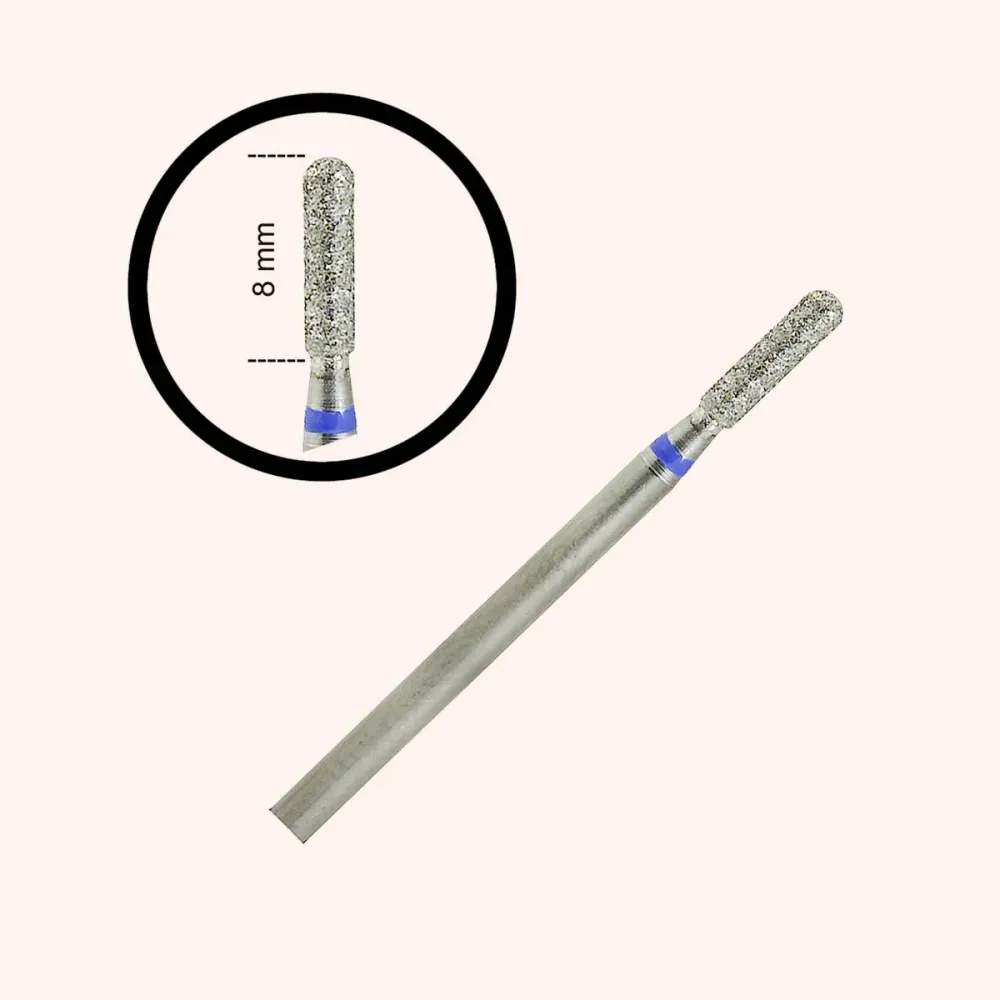 Frez diamentowy do zrogowaceń i skórek / medium 2,2 mm