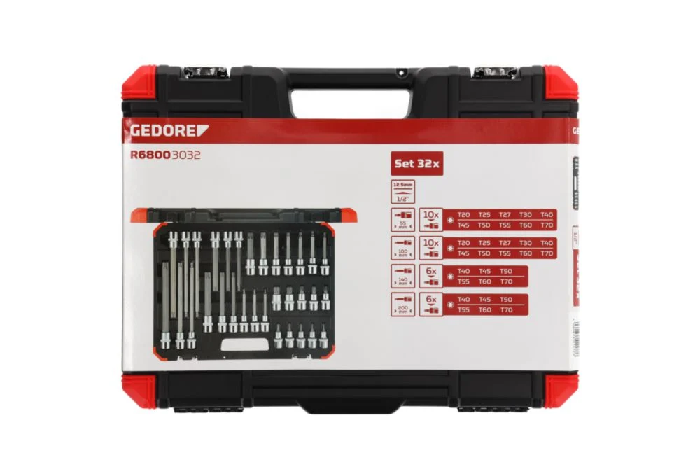 Zestaw kluczy nasadowych GEDORE RED R6800 3032 32-częściowy ( 8000301875 )
