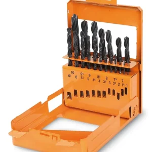 Komplet wierteł HSS 1-10x0.5mm 19szt | 410/SP19
