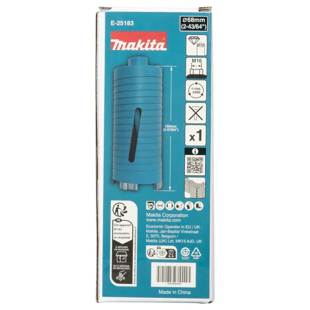 Korona diamentowa Makita E-25183 68mm M16