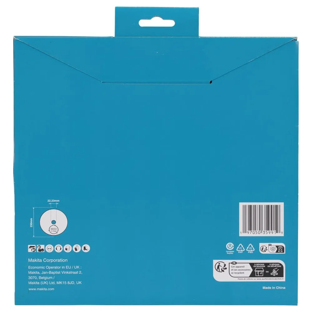 Makita D-80254 230 mm Tarcza diamentowa z koroną ciągłą