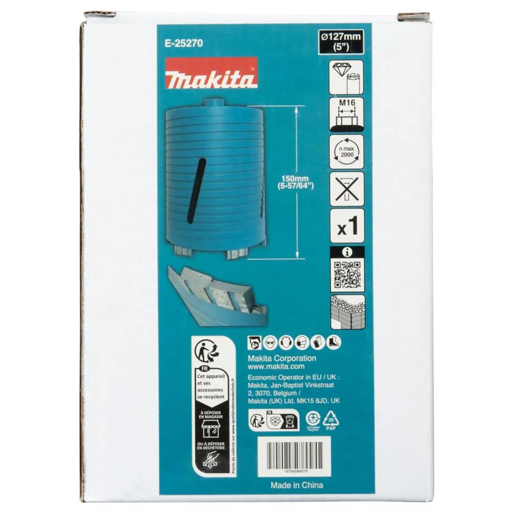 Makita E-25270 127mm M16 Dry Diamond Crown